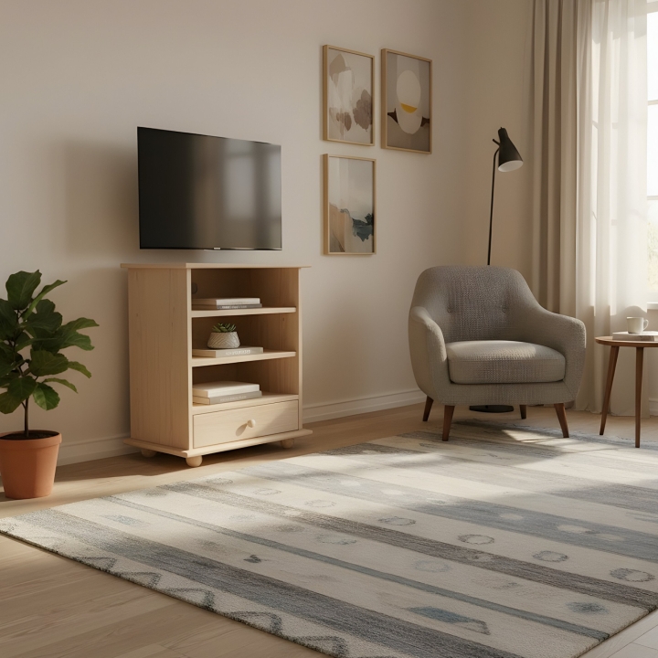 Szafka RTV sosnowa Klasyk RV-63 lakier