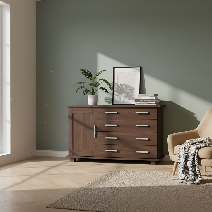 Komoda bukowa Mona KD/B-12 bejca