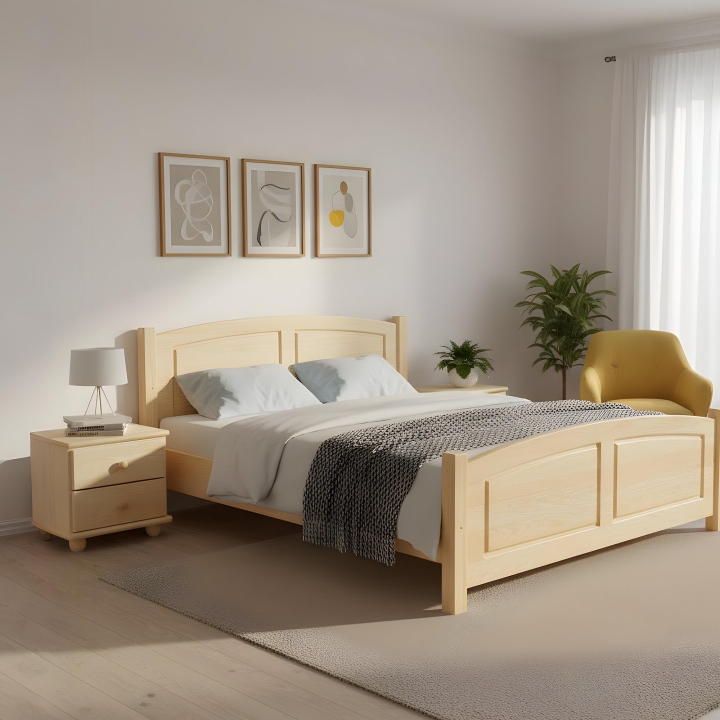 Sosnowa szafka nocna Klasyk SN-26 lakier