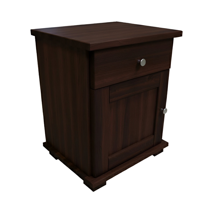 Bukowa szafka nocna Mona SN-79 lewa bejca