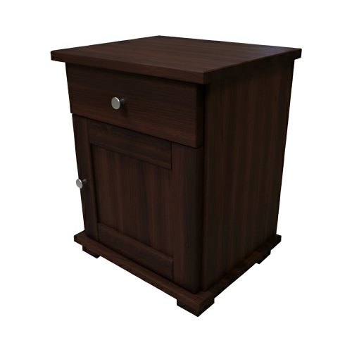 Bukowa szafka nocna Mona SN-79 prawa bejca