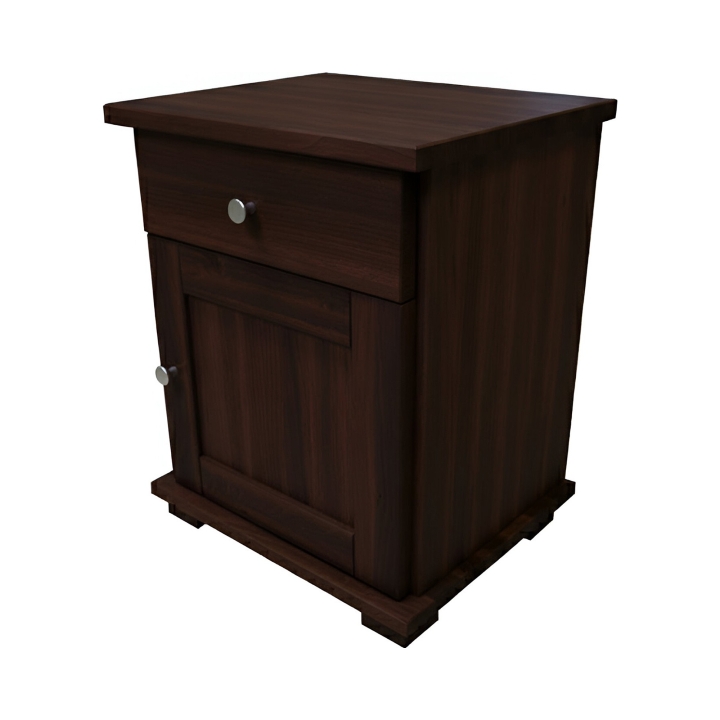 Bukowa szafka nocna Mona SN-79 prawa bejca