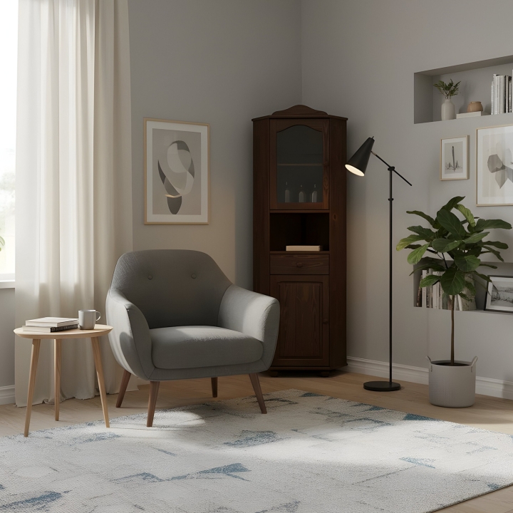 Witryna sosnowa Klasyk WIT-44 bejca