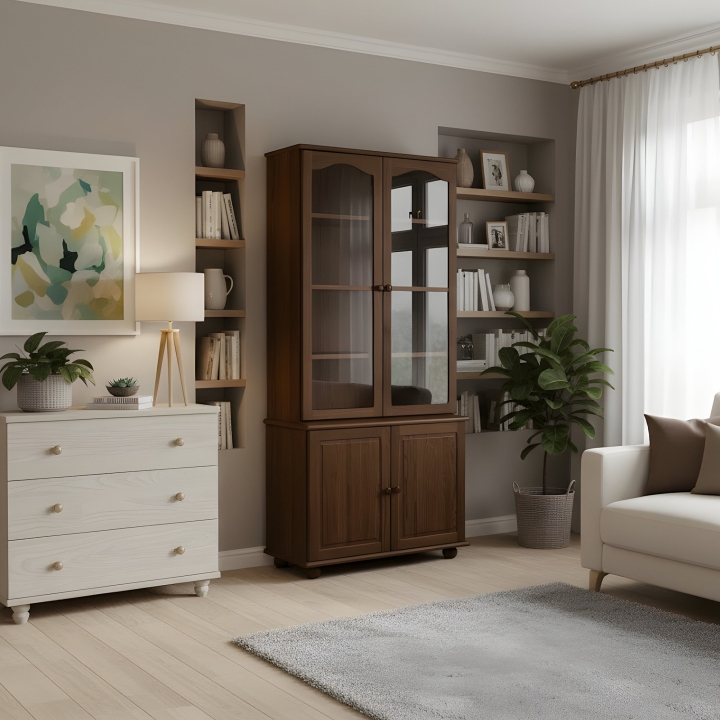 Witryna sosnowa Klasyk WIT-37 bejca