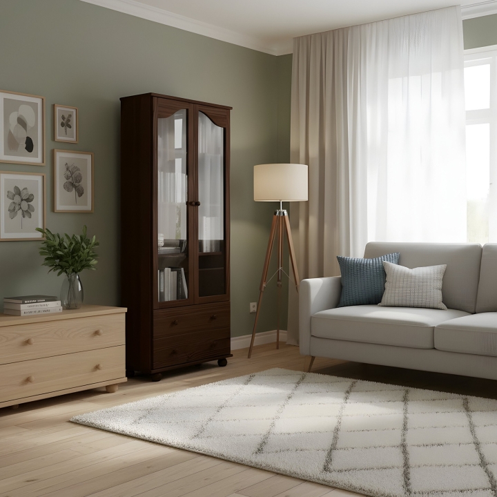 Witryna sosnowa Klasyk WIT-36 bejca