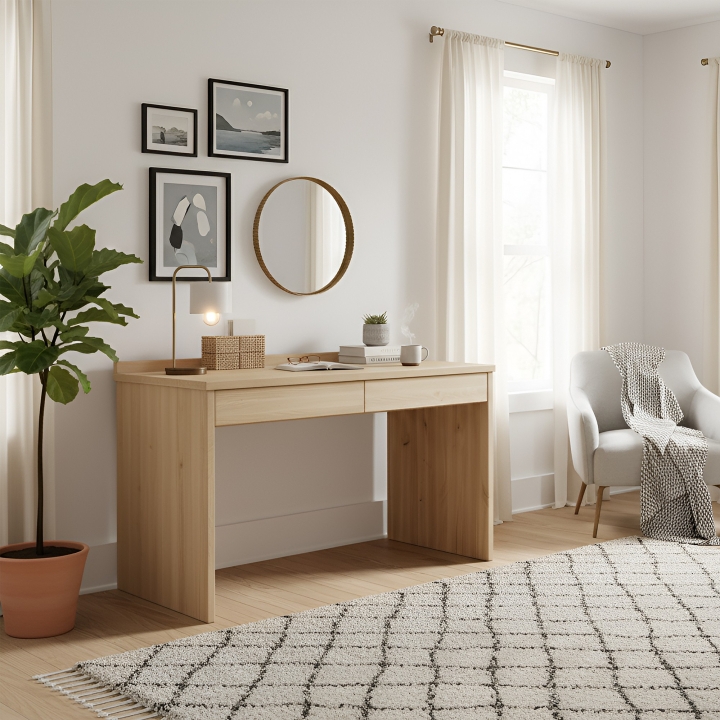 Bukowe biurko Mona ST/B/N-28 lakier