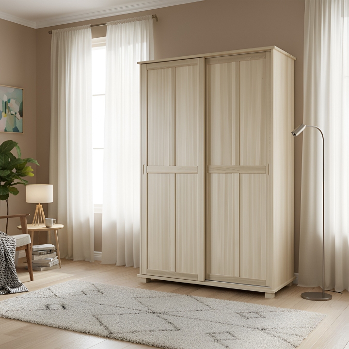 Szafa bukowa przesuwana Mona SF/B-05 lakier