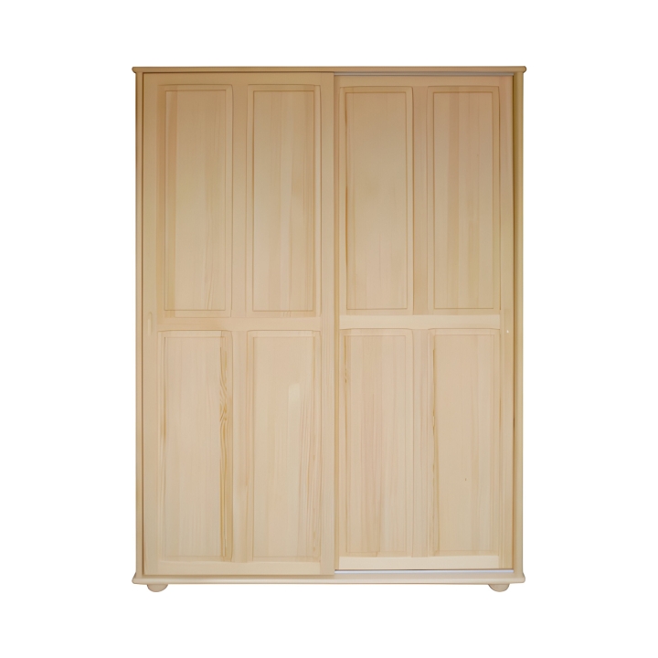 Sosnowa szafa z przesuwanymi drzwiami Klasyk SF-06 lakier