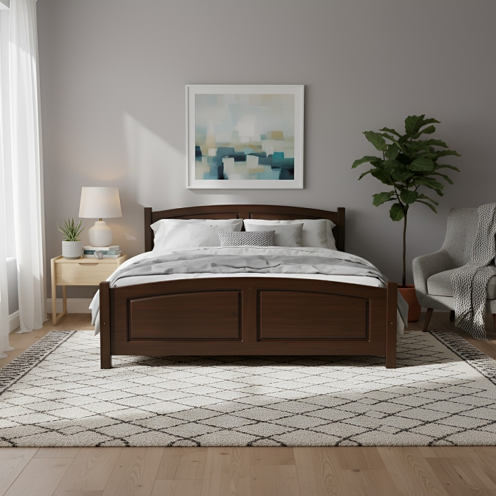 Łóżko sosnowe Klasyk LK-94 120x200 bejca