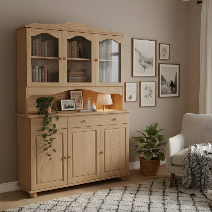 Kredens sosnowy Klasyk KR-27 lakier