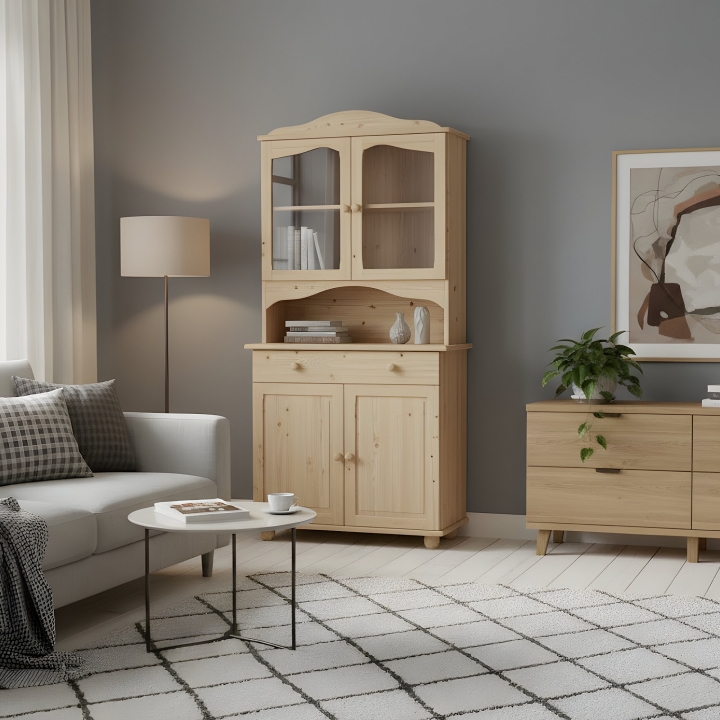 Kredens sosnowy Klasyk KR-29 lakier