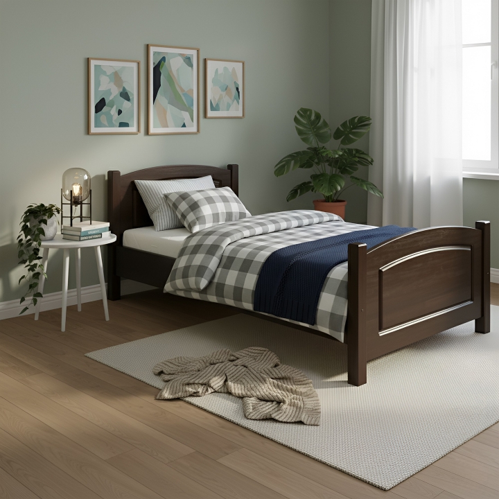 Łóżko Sosnowe Klasyk LK-93 90x200 bejca