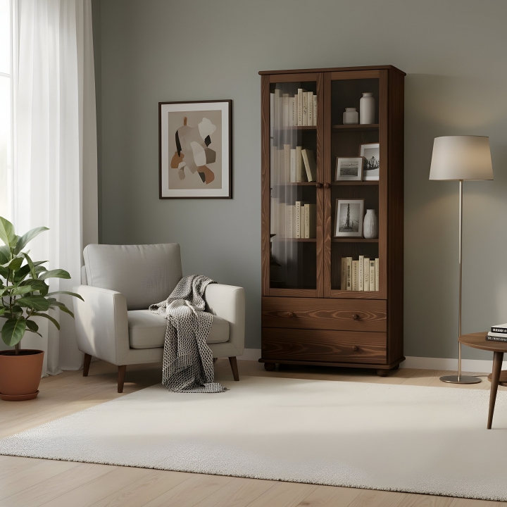 Witryna sosnowa Klasyk WIT-31 bejca