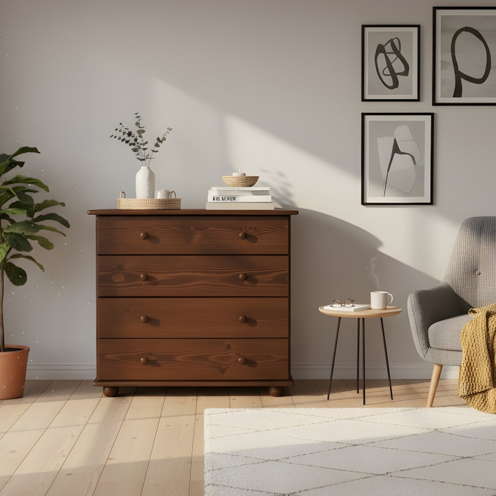 Komoda sosnowa Klasyk KD-57 bejca