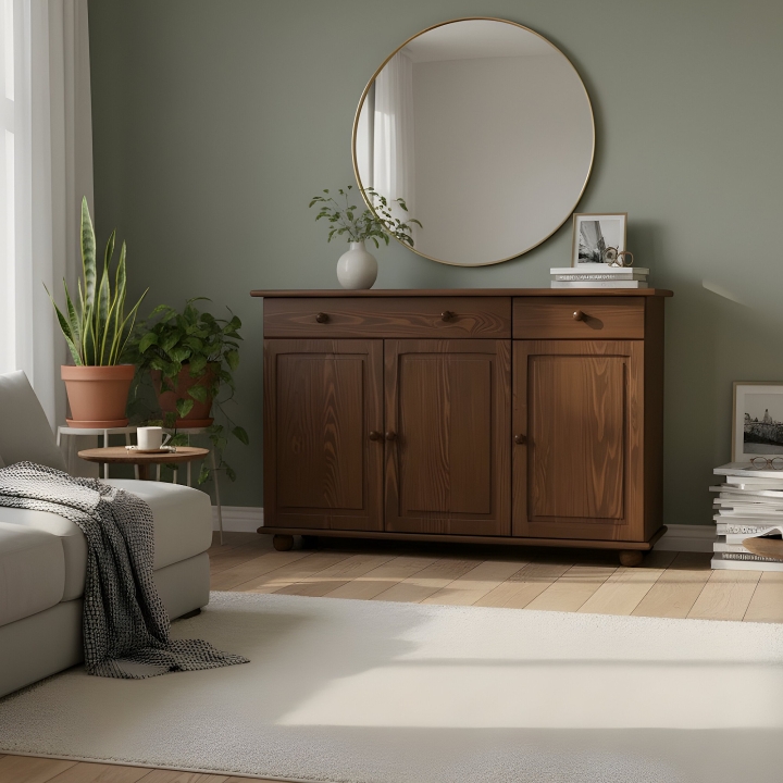 Komoda sosnowa Klasyk KD-53 bejca