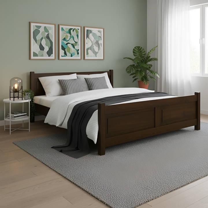 Łóżko sosnowe Klasyk LK-92 160x200 bejca