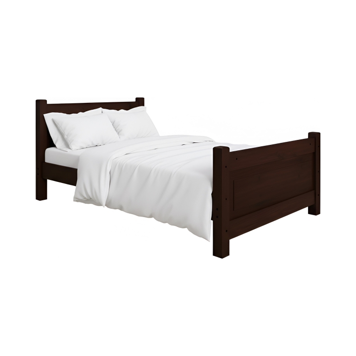 Łóżko sosnowe Klasyk LK-91 100x200 bejca