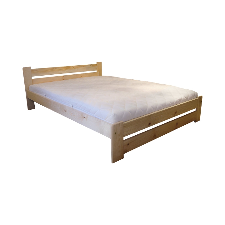 Łóżko sosnowe Klasyk LK-86 lakier 160x200