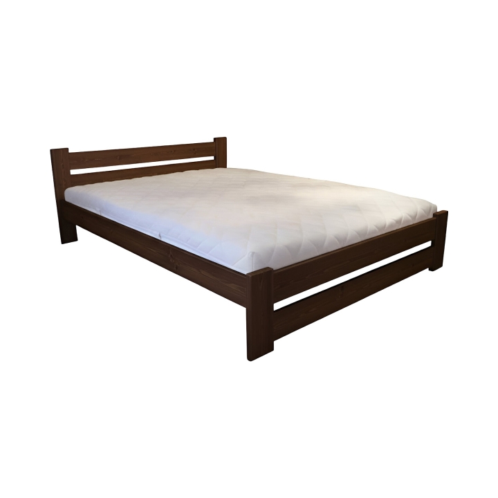 Łóżko sosnowe Klasyk LK-86 180x200 bejca