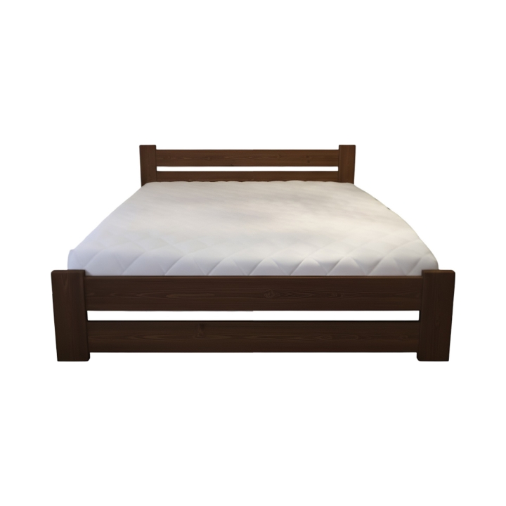 Łóżko sosnowe Klasyk LK-86 140x200 bejca