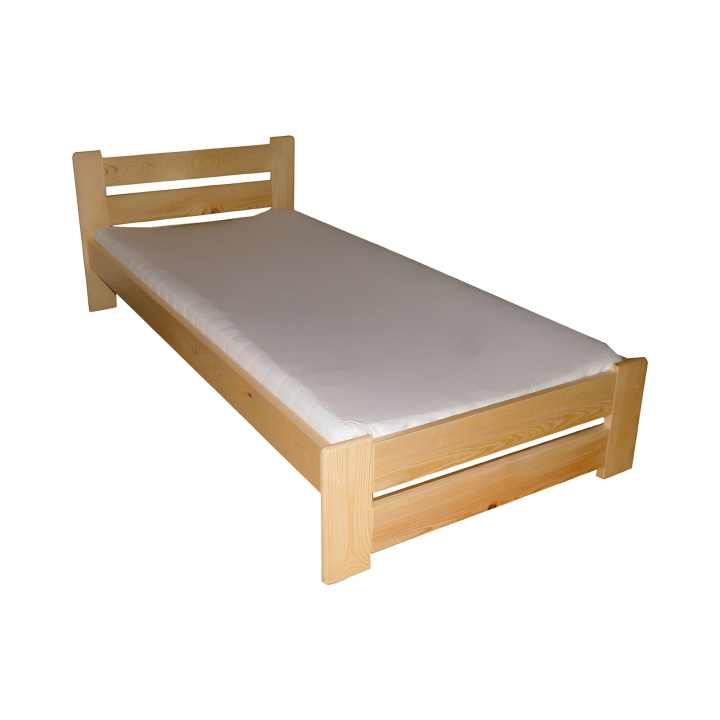 Łóżko sosnowe Klasyk LK-85 lakier 90x200