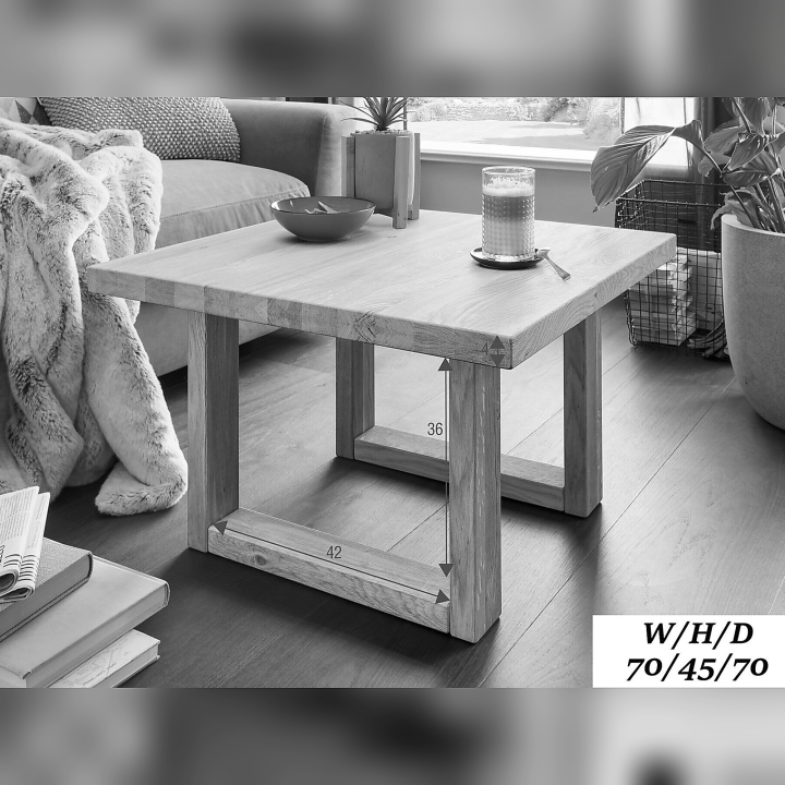 Stolik kawowy dębowy I Robusto