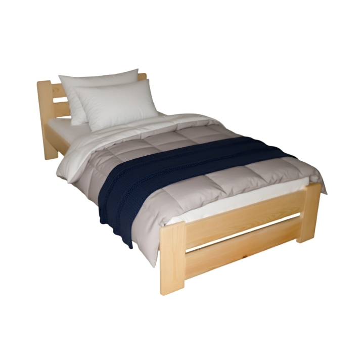 Łóżko sosnowe Klasyk LK-85 lakier 90x200