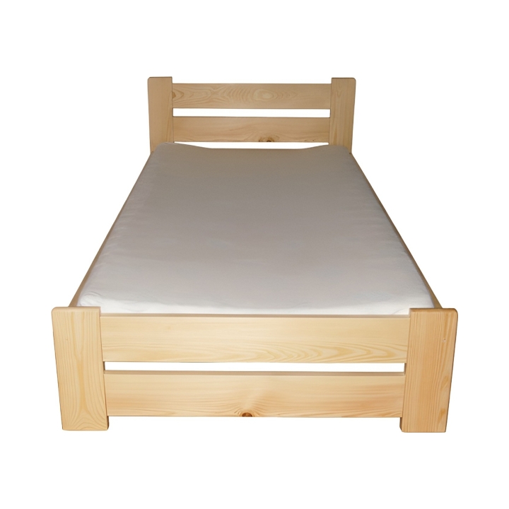 Łóżko sosnowe Klasyk LK-85 lakier 100x200