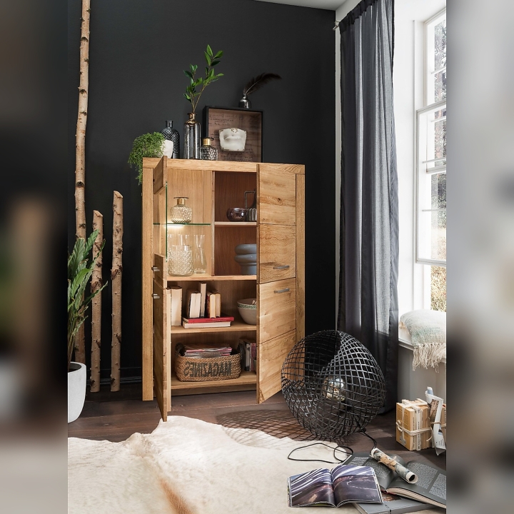 Kredens dębowy II lewy Robusto