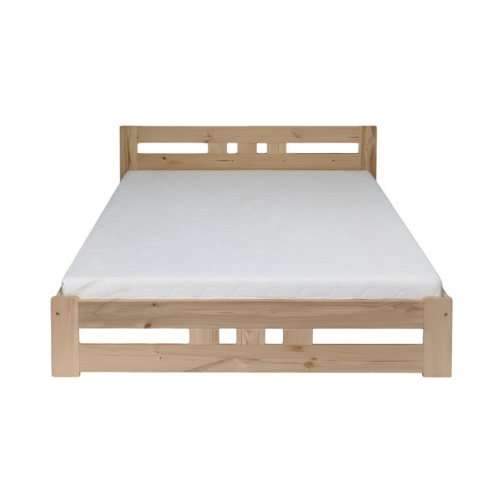 Łóżko sosnowe Klasyk LK-84 lakier 120x200