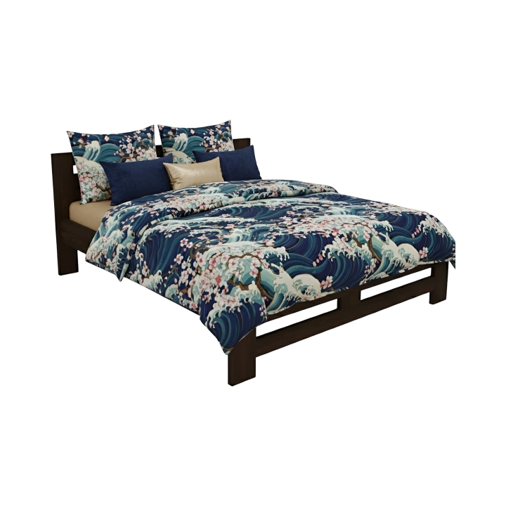 Łóżko  bukowe Mona LK-75 90x200 bejca