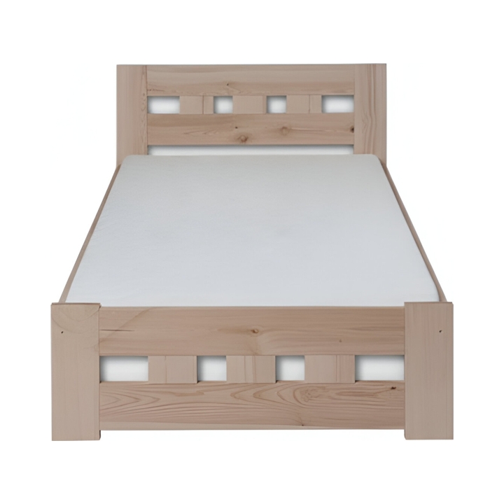 Łóżko Klasyk LK-83 sosna lakier 90x200