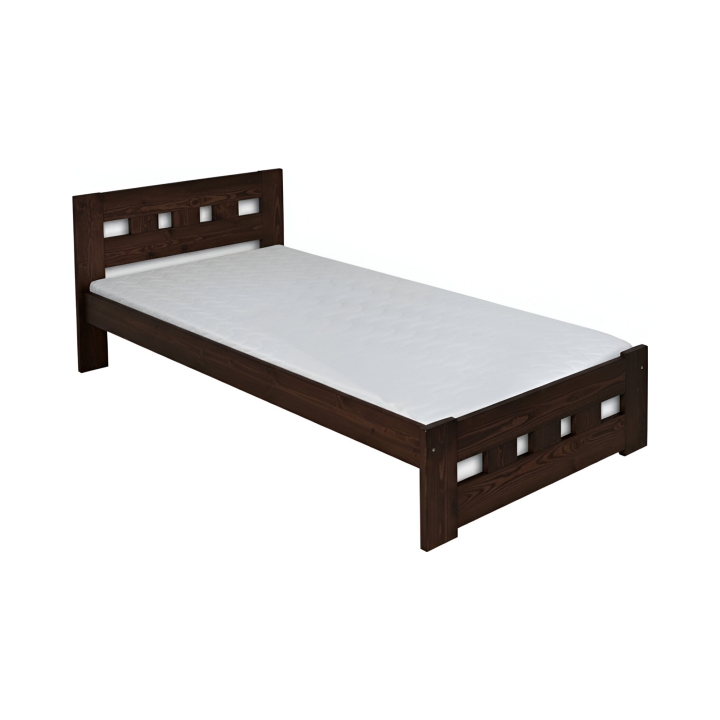 Łóżko Sosnowe Klasyk LK-83 100x200 bejca