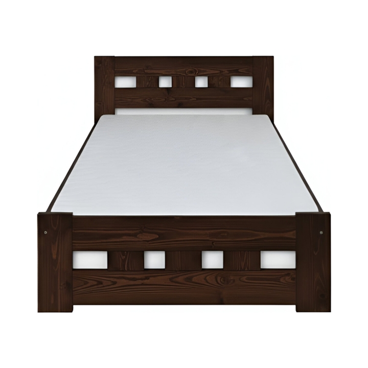 Łóżko Sosnowe Klasyk LK-83 90x200 bejca