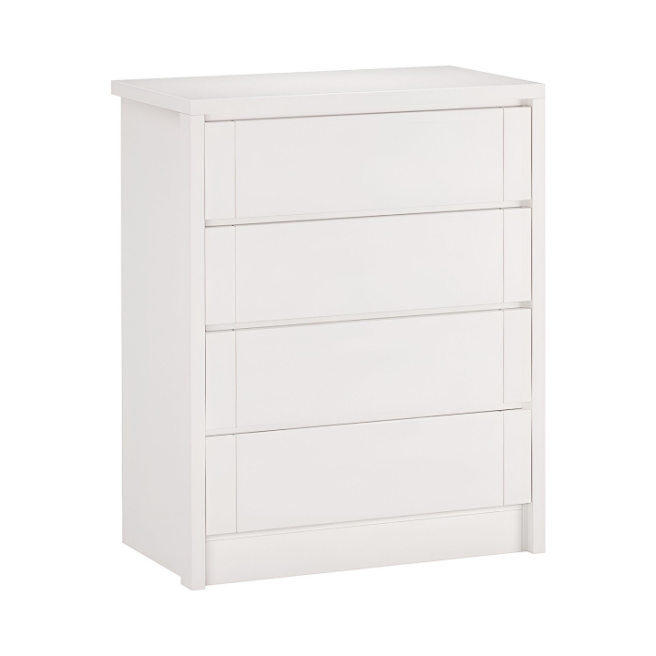 Biała komoda bukowa Timo 5