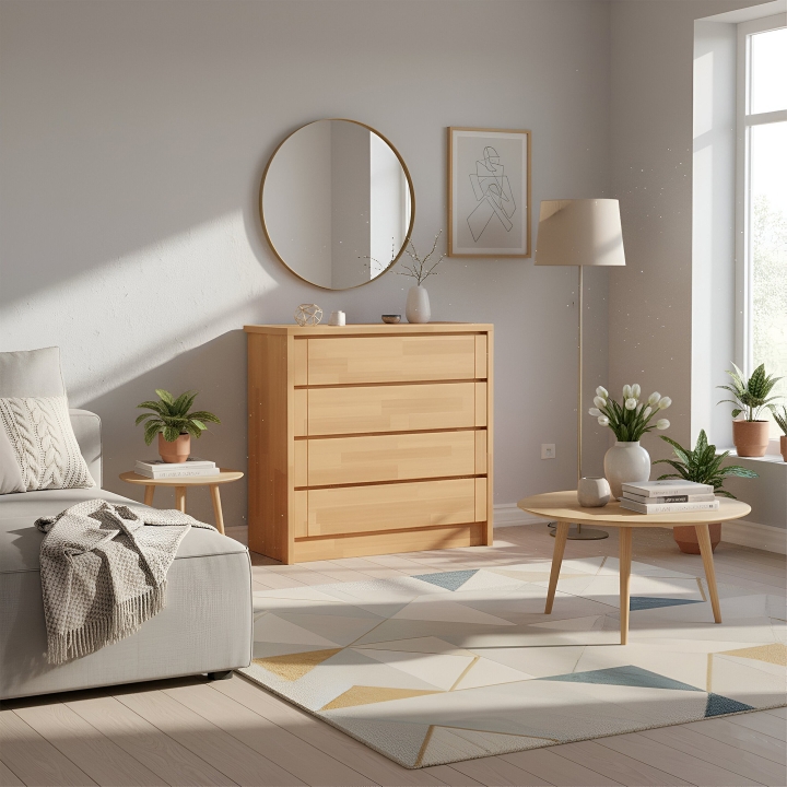 Komoda bukowa Timo 2