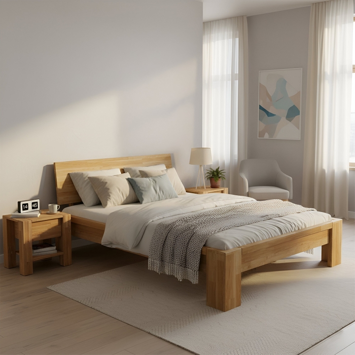 Szafka nocna dębowa Aruba olej