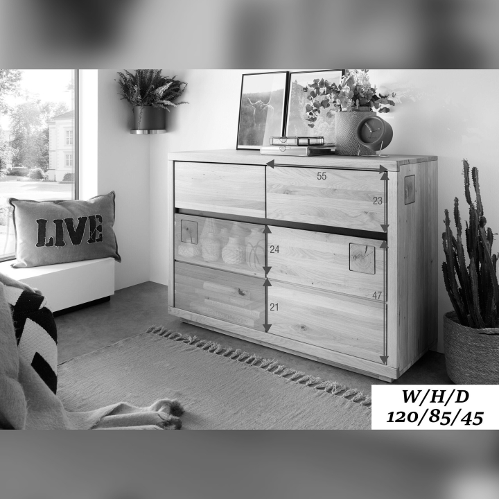 Komoda dębowa I Fende