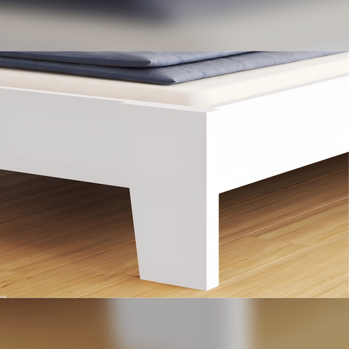 Łóżko bukowe Verona 160x200 biały