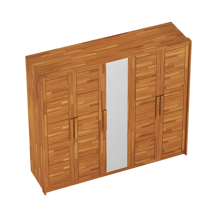Szafa dębowa z lustrem Timo V