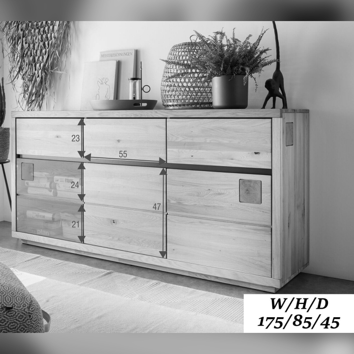 Komoda dębowa II Fende