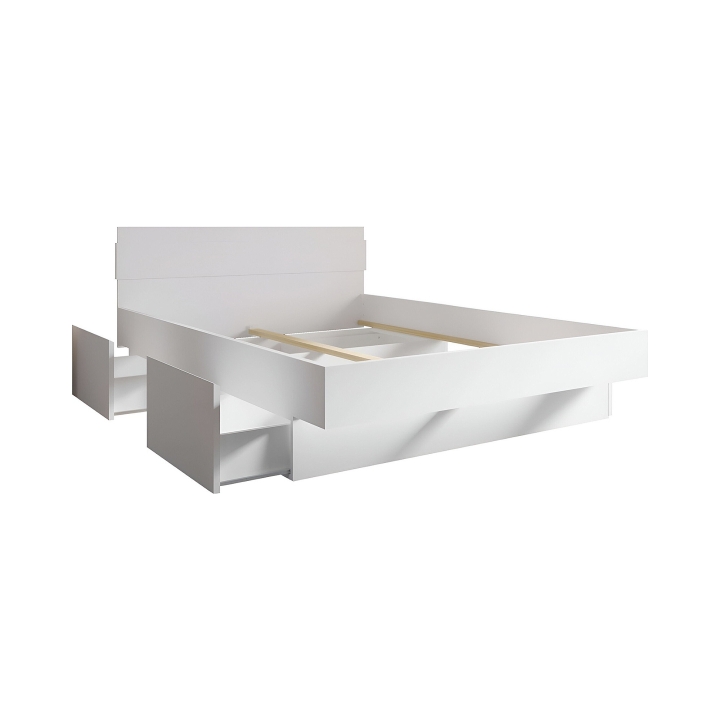 Łóżko bukowe Toledo 180x200 białe