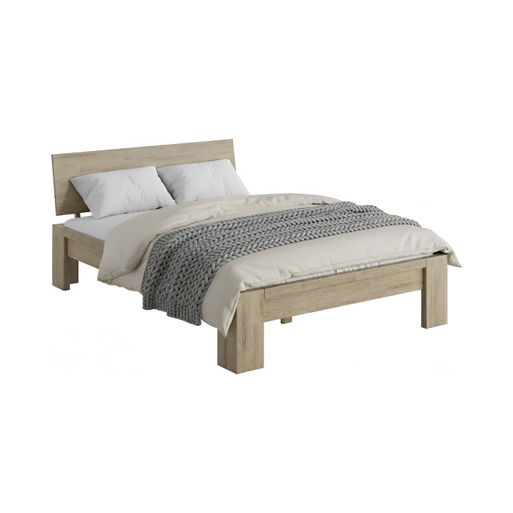 Łóżko dębowe Montana 180x200 rustical