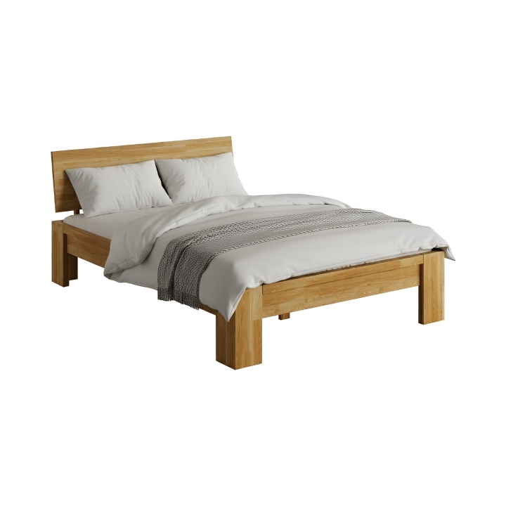 Łóżko dębowe Montana 120x200