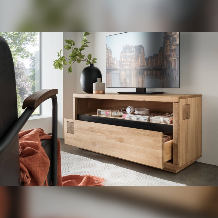 Szafka RTV dębowa I Fende