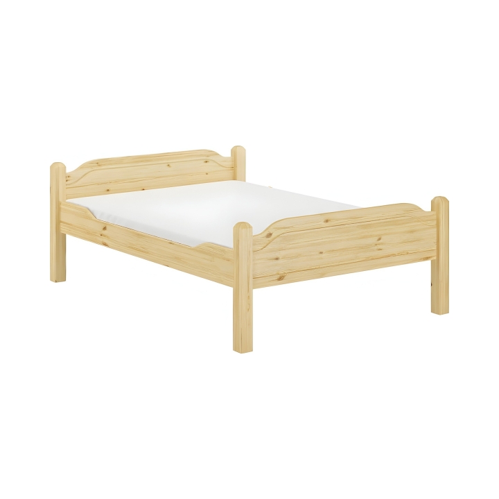 Łóżko sosnowe wysokie Liva Senior 160x200