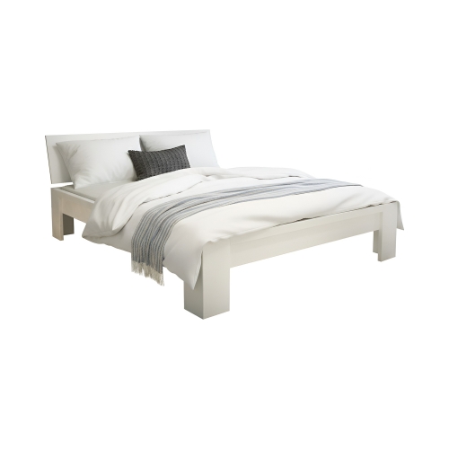 Łóżko bukowe Calm 180x200 białe