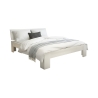 Łóżko bukowe Calm 100x200 białe