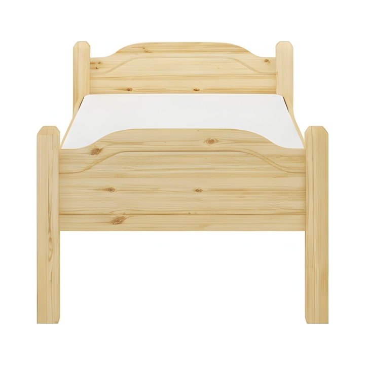 Łóżko sosnowe wysokie Liva Senior 100x200