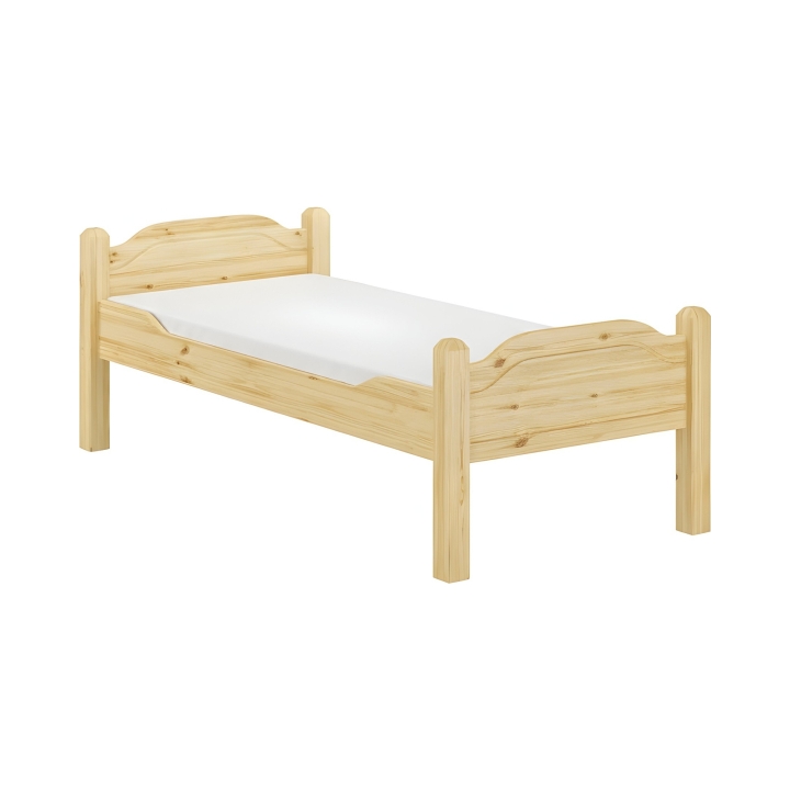 Łóżko sosnowe wysokie Liva Senior 100x200